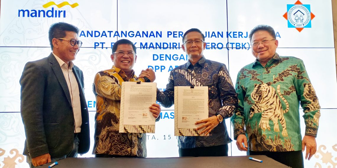 Dorong KPR FLPP, Bank Mandiri Teken Kerjasama dengan APERSI