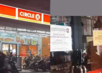 Heboh! Ternyata Circle K yang Disemprot AA Gym Tengah Malam Ilegal