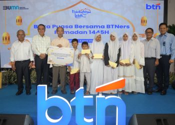 BTN Salurkan Bantuan Bagi Anak Yatim