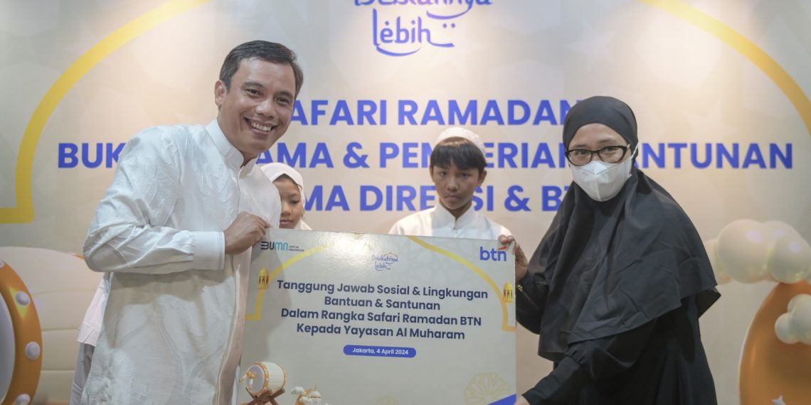 Safari Ramadhan BTN Kembali Santuni Anak Yatim