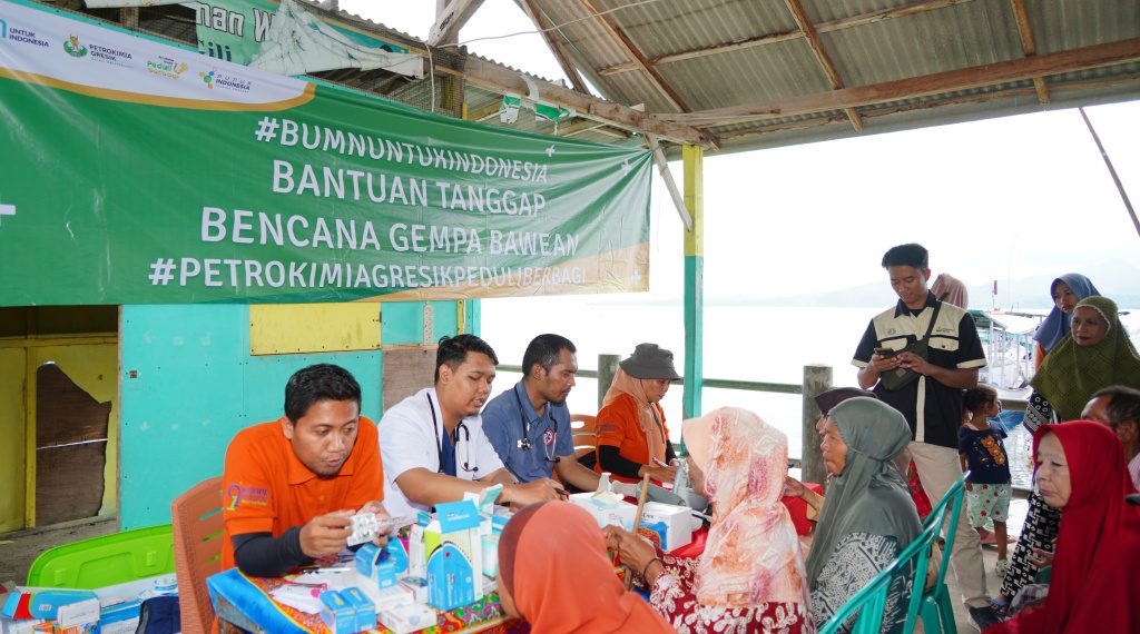 15 Hari Mengabdi, Tim Medis Satgas Bencana Nasional Bumn Wilayah Jawa Timur Tangani Lebih Dari 2.100 Warga Terdampak Gempa Di Bawean