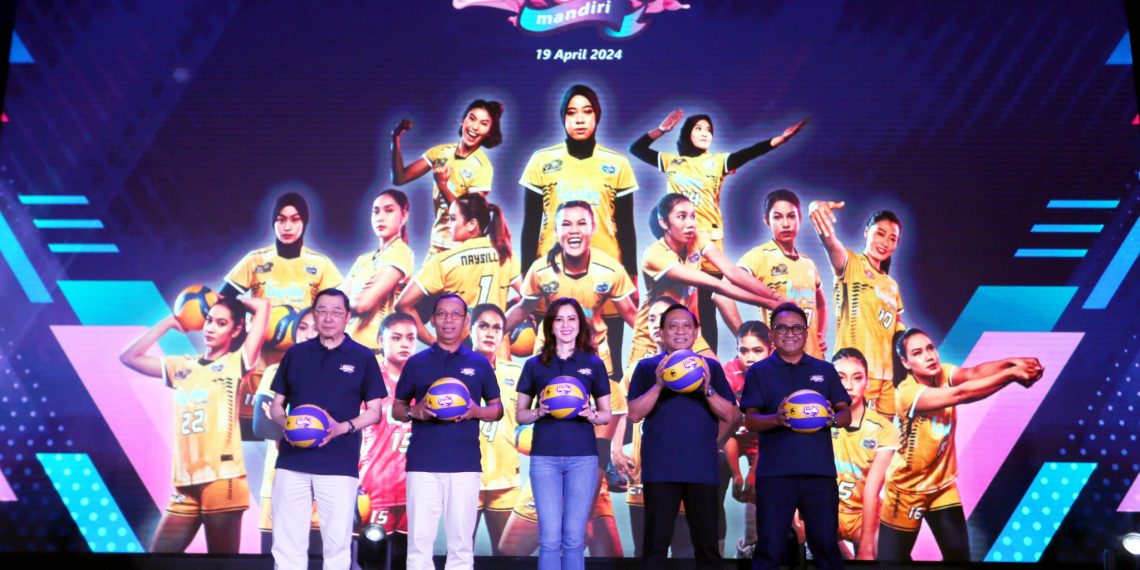 Dorong Olahraga Bola Voli, Bank Mandiri Kenalkan Tim Proliga 2024 Putri, Jakarta Livin’ Mandiri (JLM)