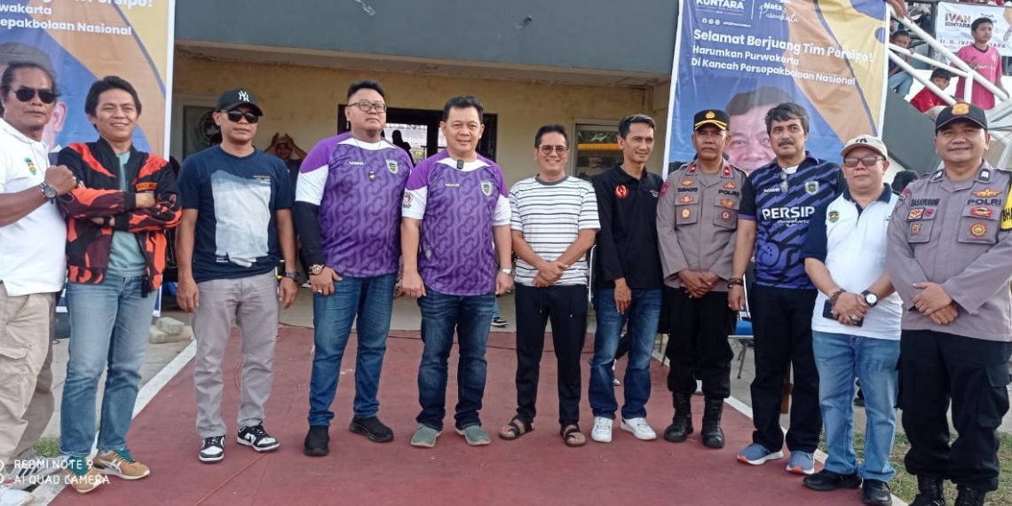 Kang Haji Ivan Kuntara Dukung Kemajuan Sepakbola Purwakarta