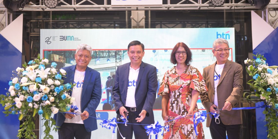 BTN Resmikan Secara Serentak Tiga Sales Center KPR BTN di 3 Kota