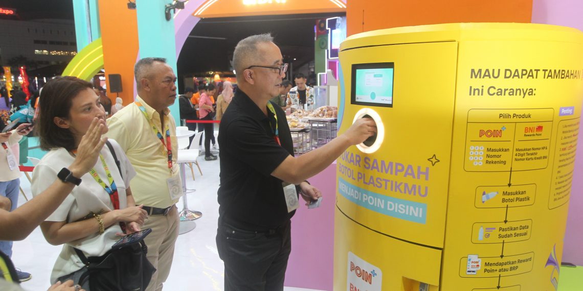 Mesin Recycle Vending Machine BNI