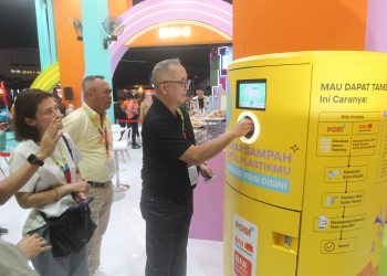 Mesin Recycle Vending Machine BNI