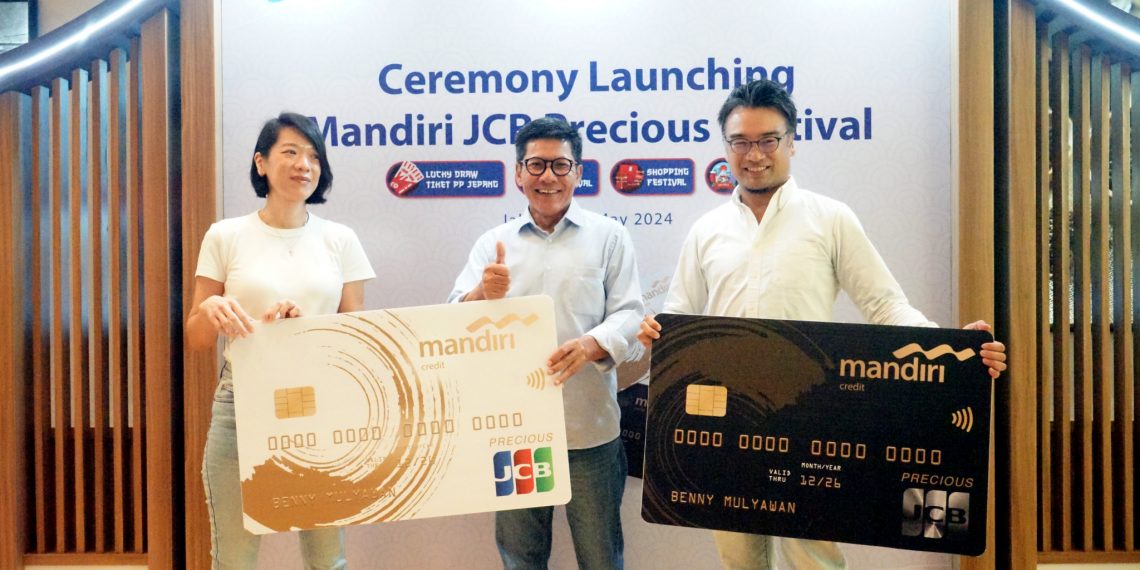 Dorong Transaksi Kartu Kredit, Bank Mandiri dan JCB Gelar Mandiri JCB Precious Festival 2024