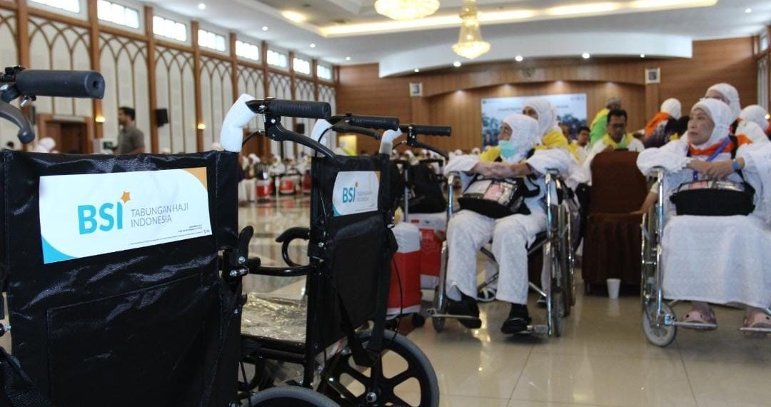 BSI Siapkan 200 Kursi Roda di Tanah Suci Untuk Layani Jamaah Haji Lansia