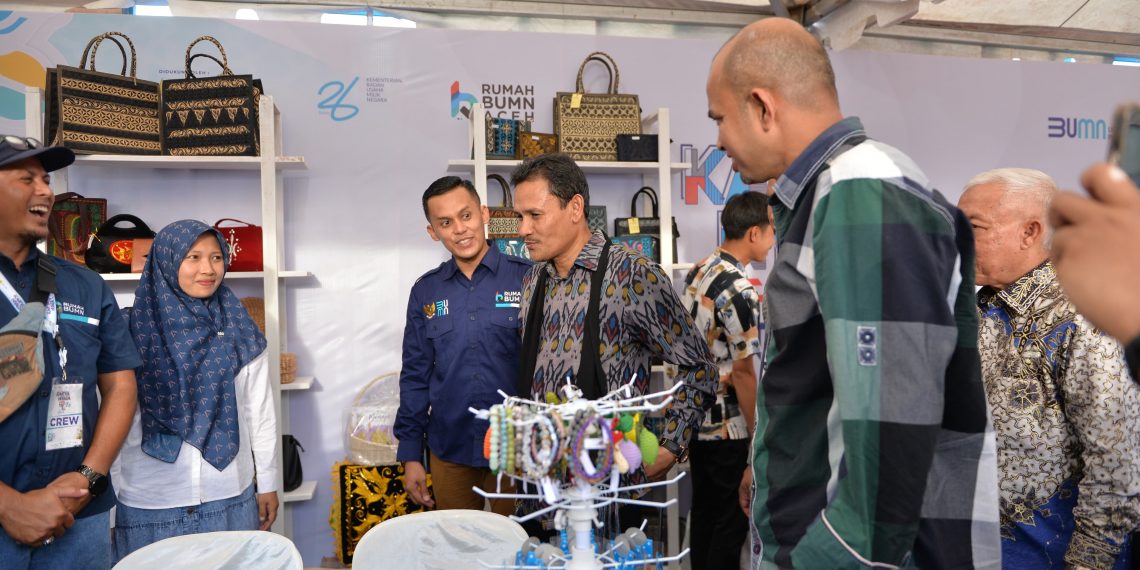 Kementerian BUMN Perkuat Ekosistem UMKM Aceh, Sukses Gelar Karya Nyata Festival BUMN Vol.7