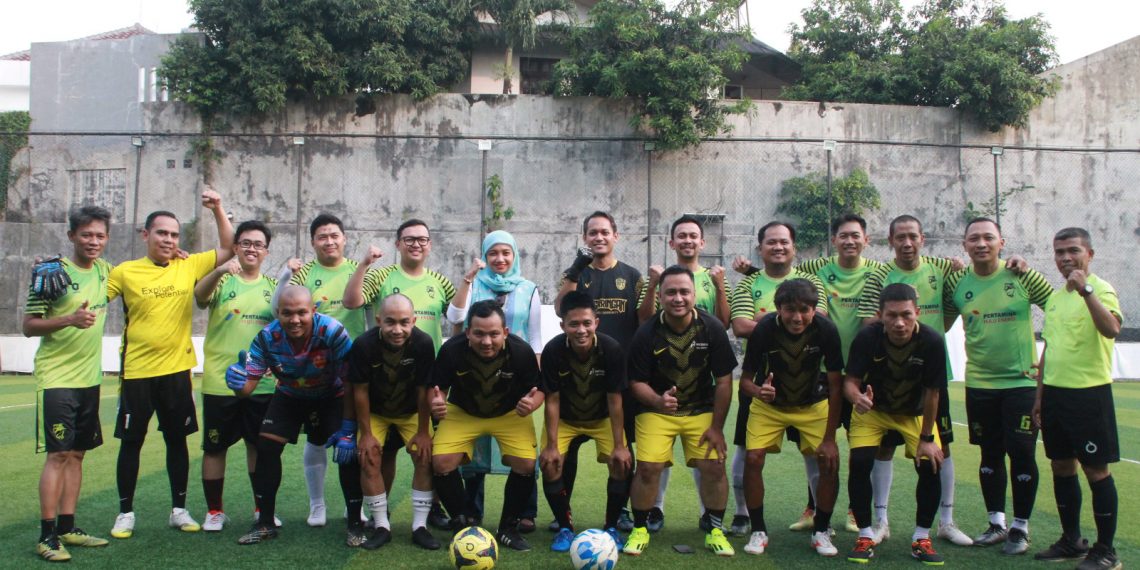 Pertandingan Persahabatan PHE – Pewarta Foto