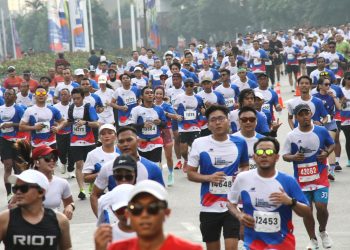 Lautan Pelari Penuhi Kawasan Sudirman Thamrin dalam Ajang BTN JAKIM 2024