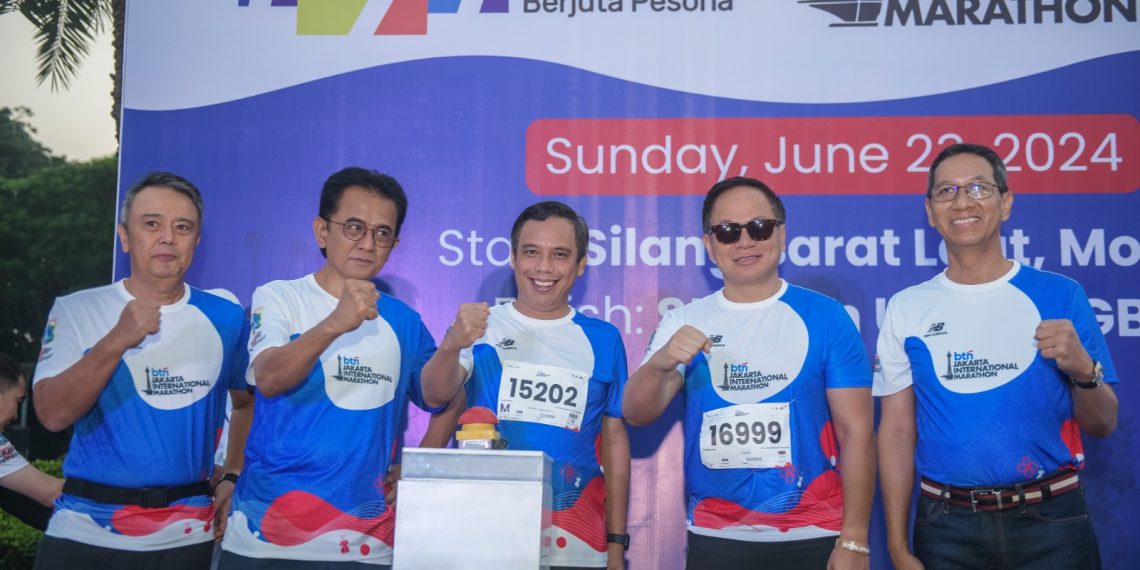 BTN Jakarta International Marathon 2024 Sukses digelar