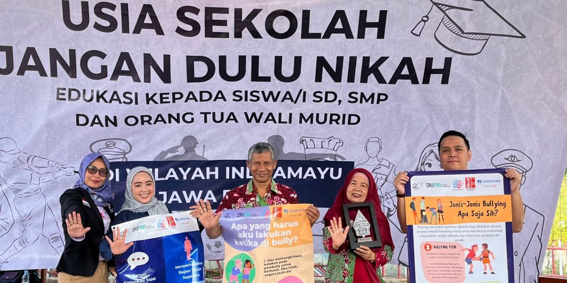 Jamkrindo Dorong Peningkatan Kualitas Pelajar Indramayu