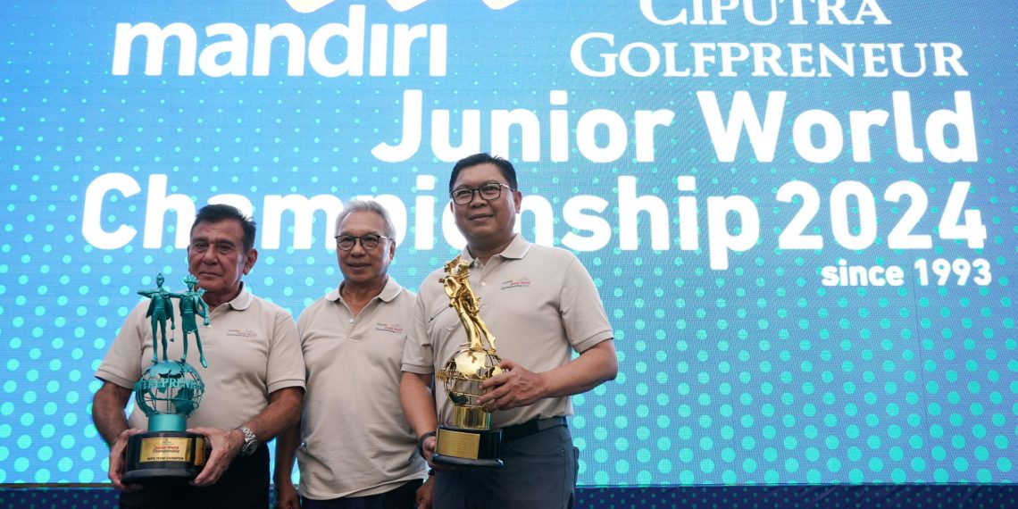 Pupuk Potensi Atlet Muda, Bank Mandiri Gandeng Ciputra Kembali Gelar Golfpreneur Junior World Championship 2024