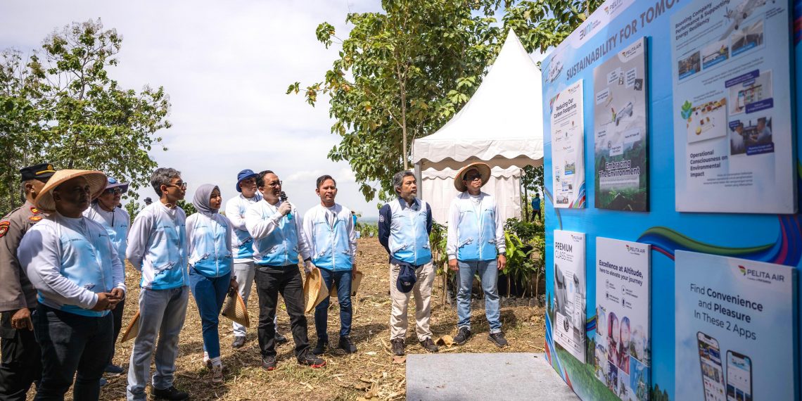 Komitmen Terhadap Keberlanjutan Lingkungan, Pelita Air Bersama Pertamina Tanam 10 Ribu Pohon di Jawa Timur