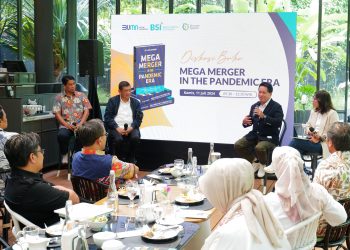 Hery Gunardi Meluncurkan Buku Mega Merger in The Pandemic Era