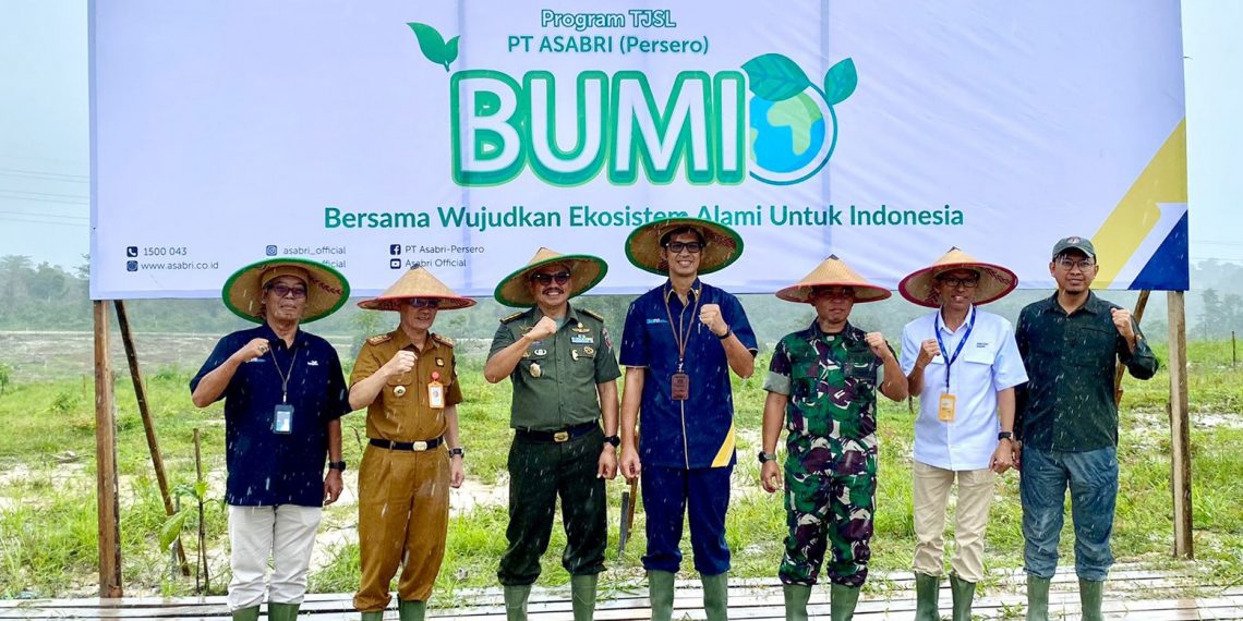 Dukung Pelestarian Lingkungan, ASABRI berkolaborasi dengan TNI dalam Program BUMI (Bersama Wujudkan Ekosistem Alami) Untuk Indonesia  