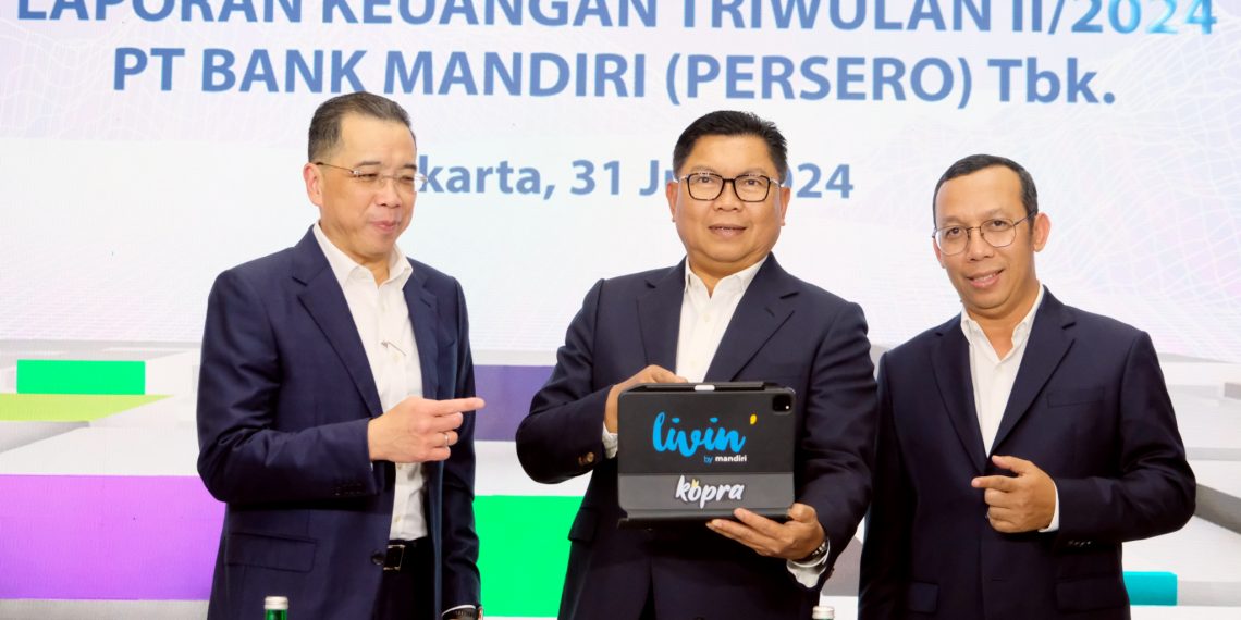 Kinerja Mantul, Laba Bank Mandiri Tembus Rp26,6 Triliun