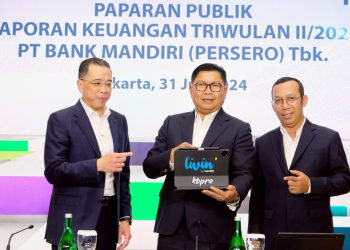 Kinerja Mantul, Laba Bank Mandiri Tembus Rp26,6 Triliun
