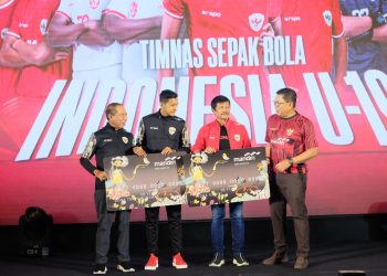 Apresiasi Prestasi, Bank Mandiri Berikan Dana Pembinaan Rp1 Miliar kepada Timnas Bola U-19