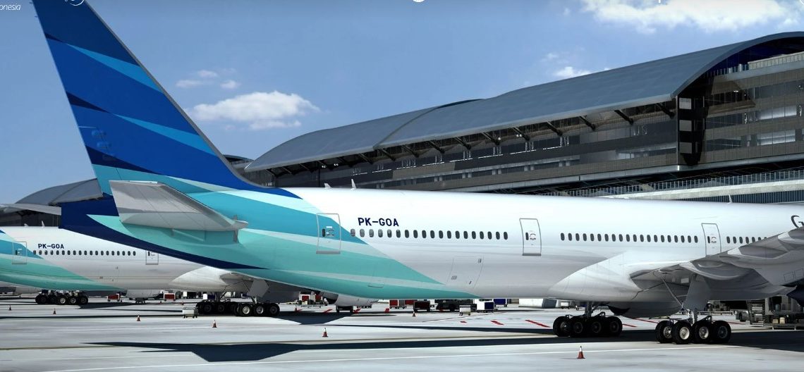 Pesawat Garuda Kembali ke Bandara Adi Soemarmo Setelah Mengantar Jemaah Haji