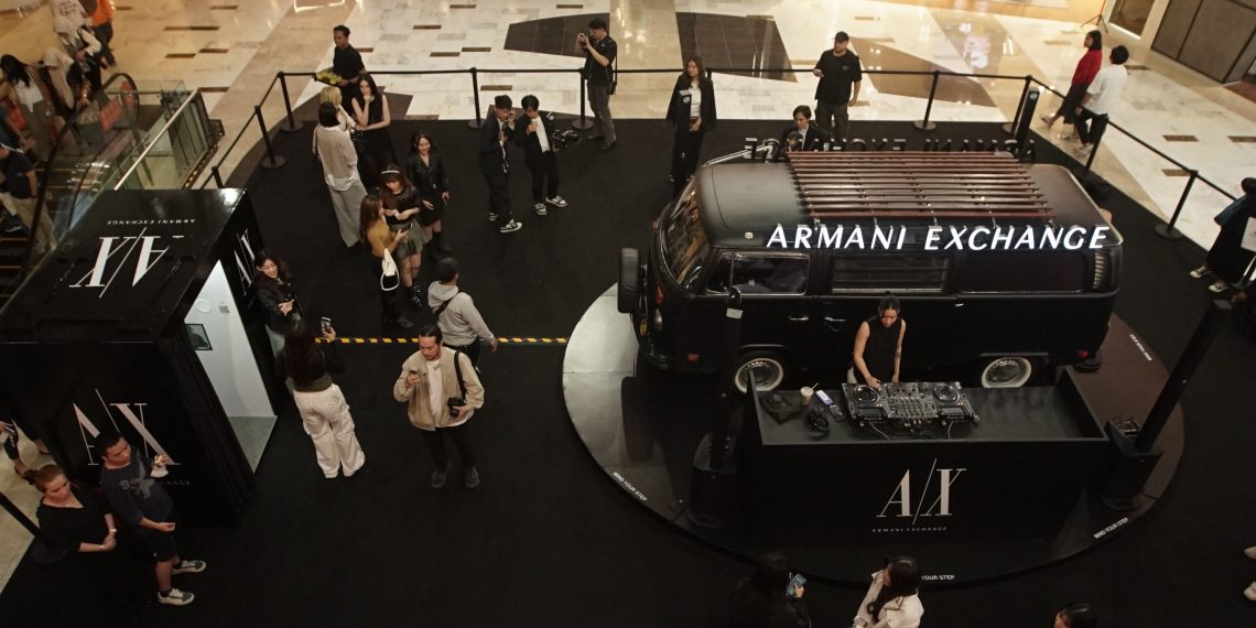 Grand Opening Gerai Armani Exchange di Grand Indonesia Mall