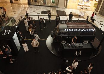 Grand Opening Gerai Armani Exchange di Grand Indonesia Mall