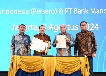 Dorong Pengembangan Infrastruktur, Bank Mandiri Perkuat Kemitraan dengan Pelindo