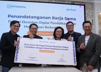 Kerja Sama OttoDigital dengan Edufund