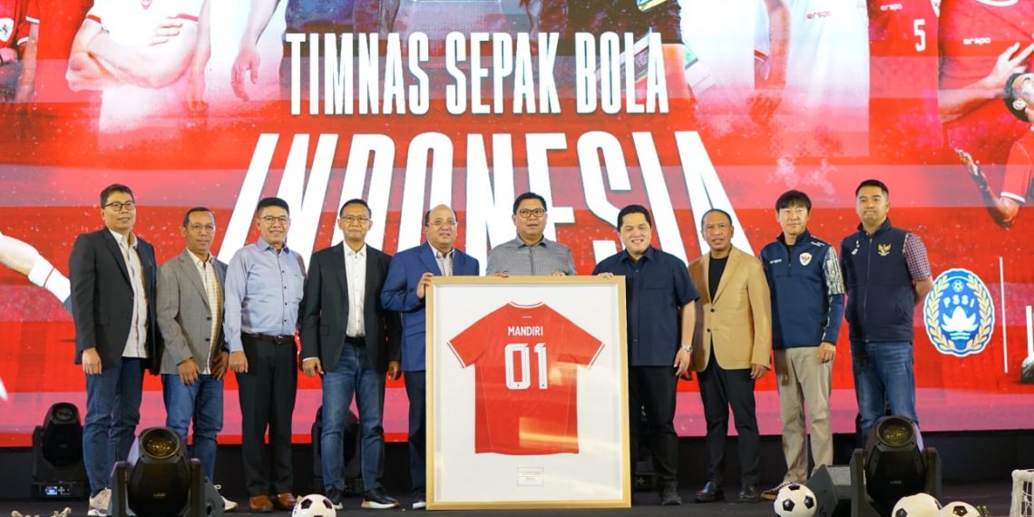 Nice Dream ! Sekarang, Bank Mandiri Resmi Menjadi Presenting Partner Timnas Garuda