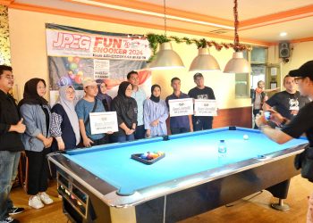 JPEG Turnamen Fun Snoker 2024 Sebagai Ajang Donasi Mantan Wartawan Foto