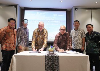 Penandatanganan Perpanjangan Pemanfaatan Lahan The Nusa Dua