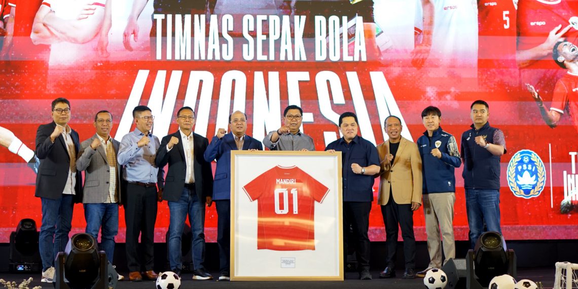 Top ! Bank Mandiri Resmi Menjadi Presenting Partner Timnas Sepak bola Indonesia