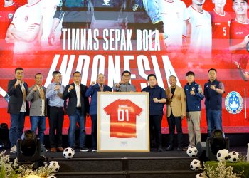 Top ! Bank Mandiri Resmi Menjadi Presenting Partner Timnas Sepak bola Indonesia