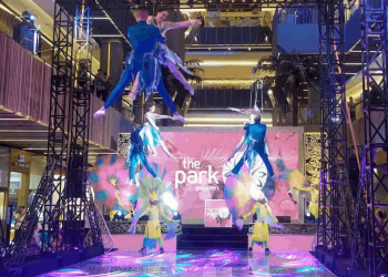 Rebranding dan Grand Launching, The Park Pejaten Hadirkan Pertunjukan Akrobat Kelas Dunia