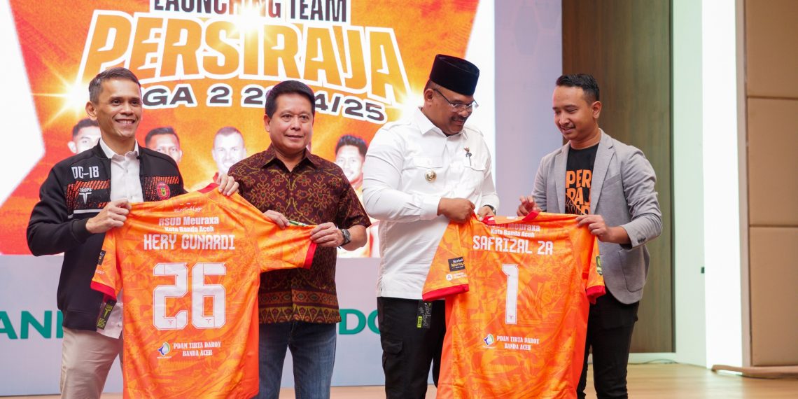 Serahkan Jersey dan Launching Tim Persiraja Musim 2024