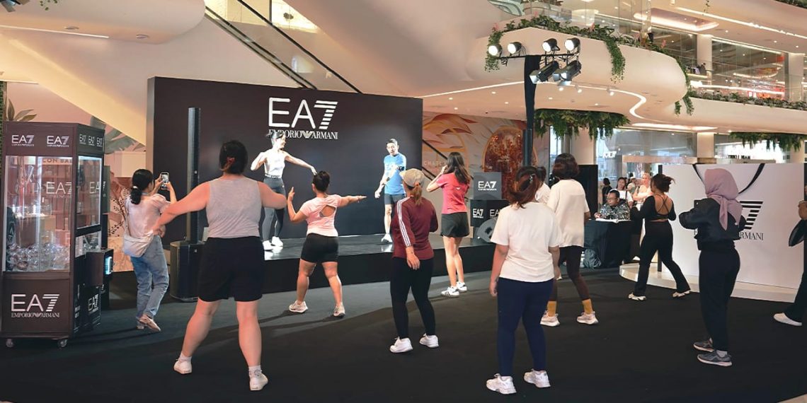 EA7 Emporio Armani Sukses Gelar Grand Opening di Icon  Bali, Sanur bertajuk ‘EA7 Fit Week’