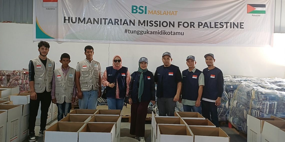 BSI Maslahat Memberangkatkan Tim Kemanusiaan Untuk Palestina