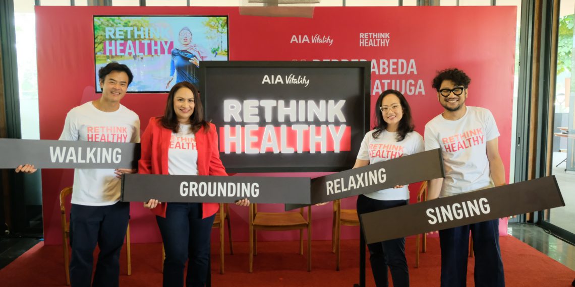 AIA Luncurkan “Rethink Healthy” Ajak Masyarakat Mendefinisikan Arti Sehat Dengan #BerbedaBedaTapiSehatJuga