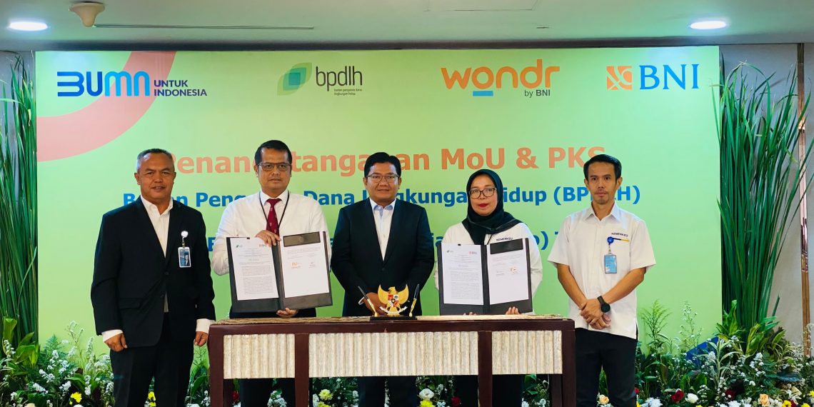 Kolaborasi dengan BPDLH, BNI Salurkan Dana Bantuan untuk Program Small Grant