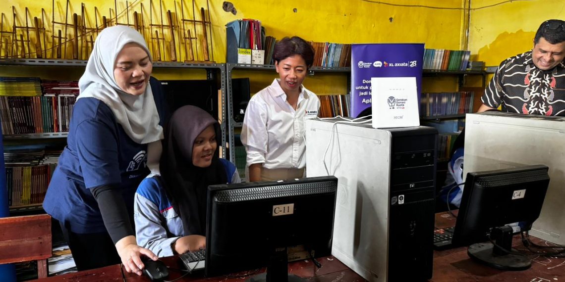 Melalui Program Gerakan Donasi Kuota XL Axiata Targetkan 200 Lembaga Pendidikan Terkoneksi Akses Internet Gratis di Akhir Tahun