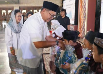 HUT ke-26, Bank Mandiri Bagikan Santunan Pendidikan ke 2.600 Anak Yatim Piatu