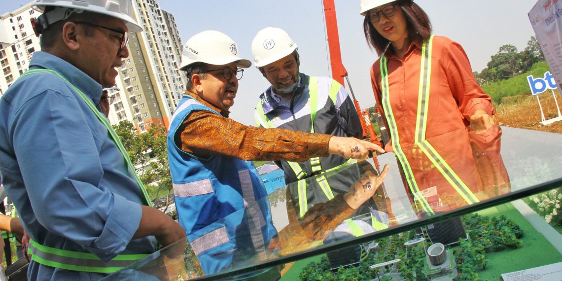 Usung Konsep Ramah Lingkungan, BTN Lakukan Groundbreaking Ecopark Gandul