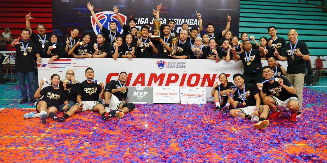 Bank Mandiri Sapu Bersih Liga Jasa Keuangan 2024: Dua Trofi, Satu Semangat, One Mandiri!