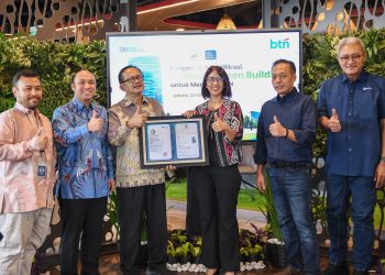 BTN Raih Predikat Tertinggi Green Building