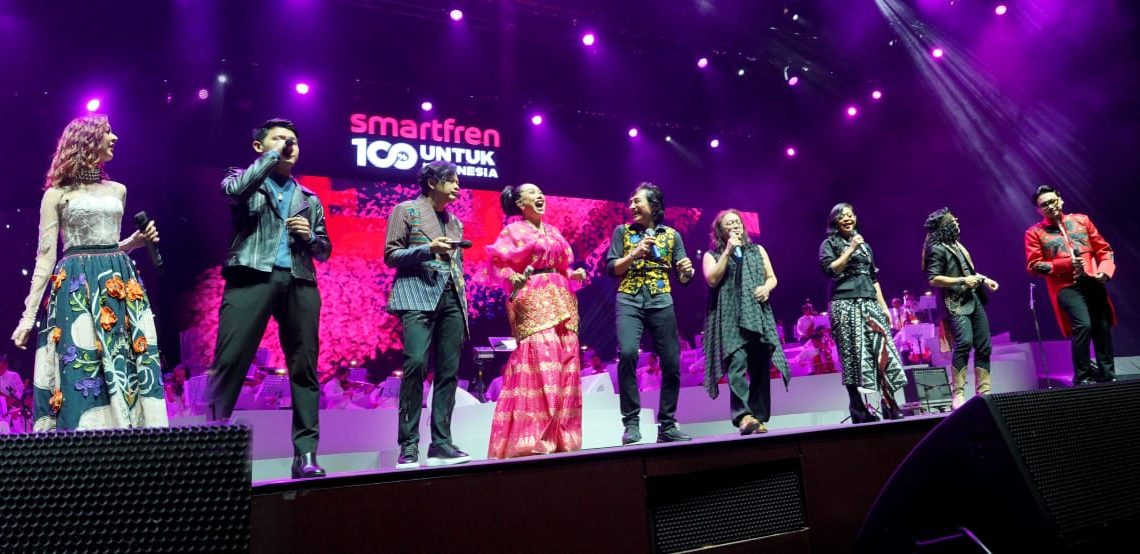 Konser Smartfren Malam 100 Cinta