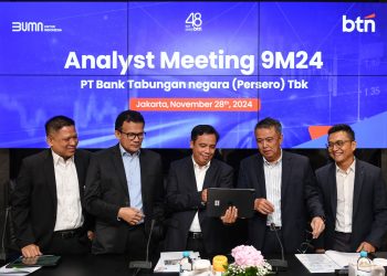 Kinerja Kuartal III 2024, BTN Salurkan Kredit dan Pembiayaan Capai Rp356 Triliun