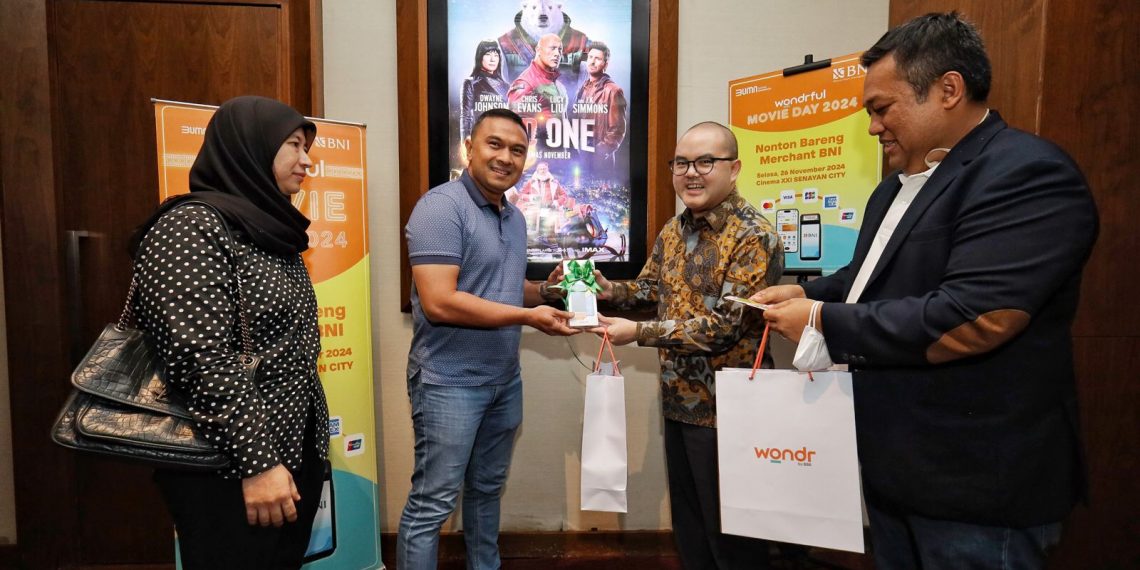 BNI Lebih Dekat dengan Loyal Merchant Lewat “BNI Wonderful Movie Day 2024