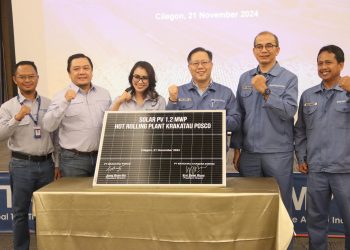 KCE Tumbuhkan Bauran Energi Baru Terbarukan Melalui Penyelesaian Pembangunan PLTS Krakatau Posco