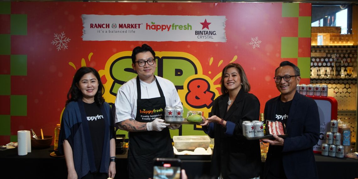HappyFresh dan Multi Bintang Indonesia Perkenalkan “Sip & Sizzle 2.0”untuk Menginspirasi Kreasi Kuliner Rumah yang Lebih Inovatif